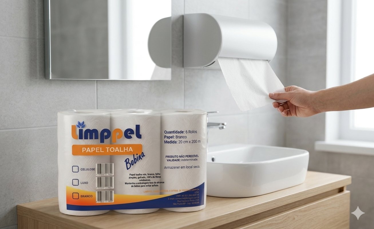 Linha de papéis Limppel